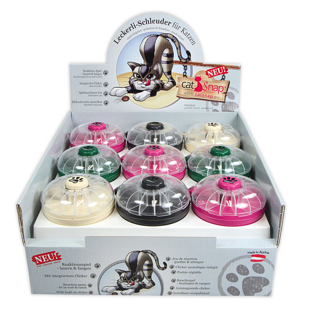 catSnapTM Theken-Display 1 x 18 Stck. catSnapTM Theken-Display 1 x 18 Stck.