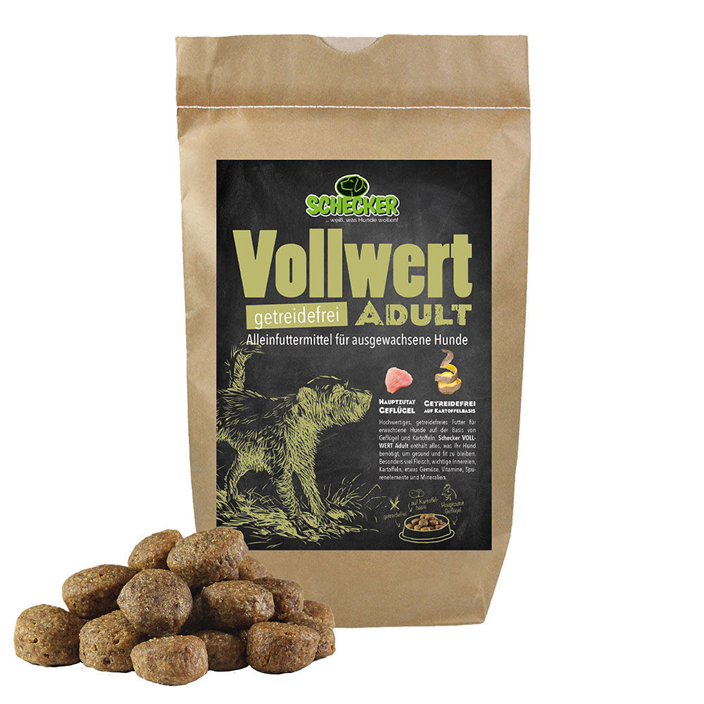 VOLLWERT ADULT, getreidefrei, 1 x 12 kg VOLLWERT ADULT, getreidefrei, 1 x 12 kg
